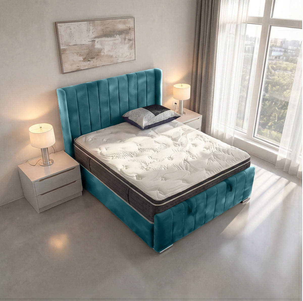 PL08 Plush Soft Velvet Turquoise