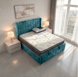 Arizona Winged Ottoman Bed