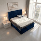 Arizona Winged Ottoman Bed