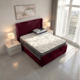 Arizona Winged Ottoman Bed
