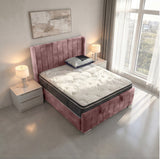 Arizona Winged Ottoman Bed