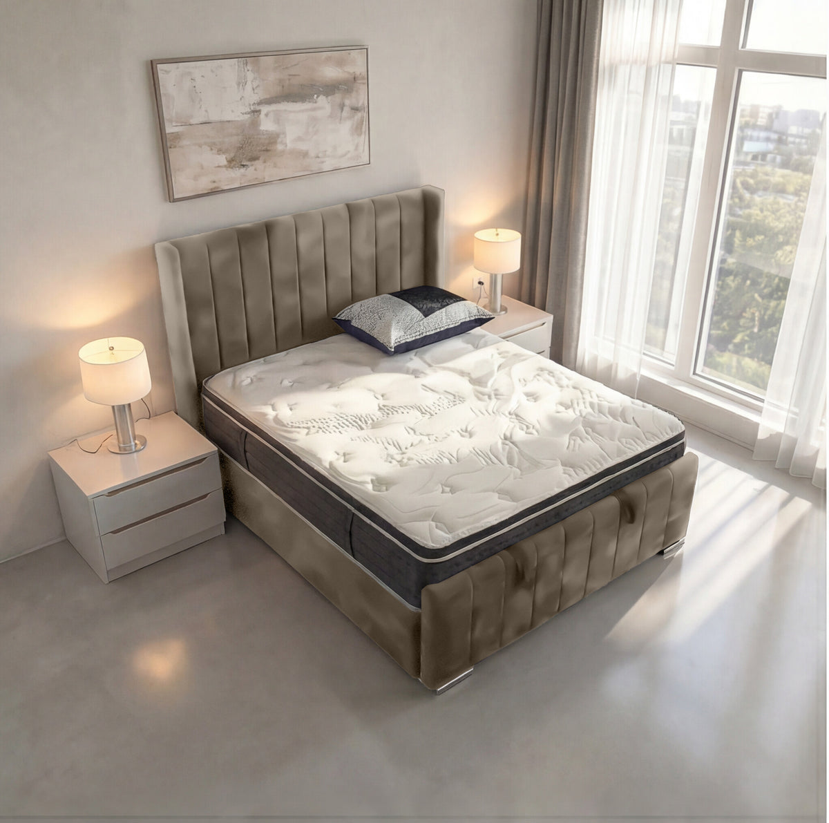PL16 Plush Soft Velvet Mocca