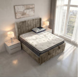 Arizona Winged Ottoman Bed