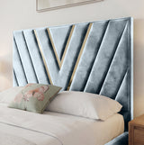 Valentino Designer Upholstered Bed Frame