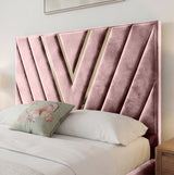 Valentino Designer Upholstered Bed Frame