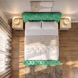 Seinna Swan Upholstered Bed Frame