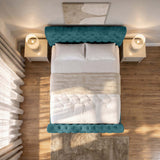 Seinna Swan Upholstered Bed Frame