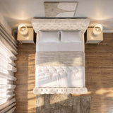 Seinna Swan Upholstered Bed Frame
