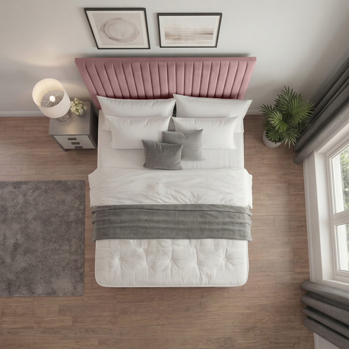 PL12 Plush Soft Velvet Pink