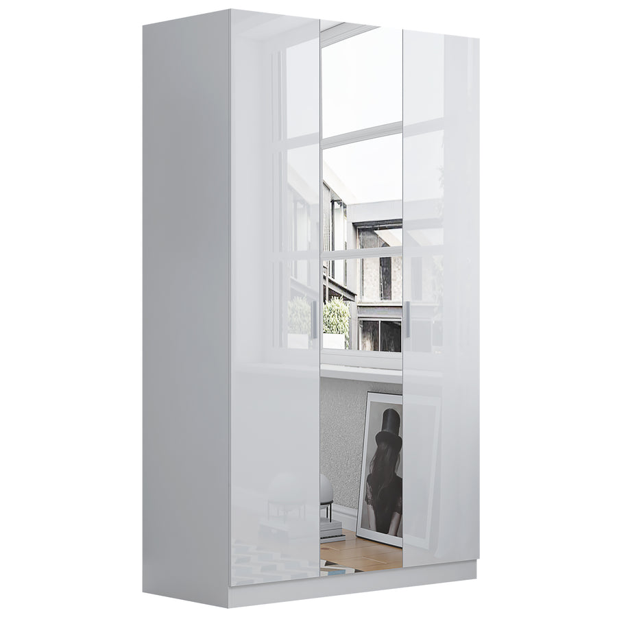 EA322 3 -DOOR DERBY GLOSSY WARDROBE