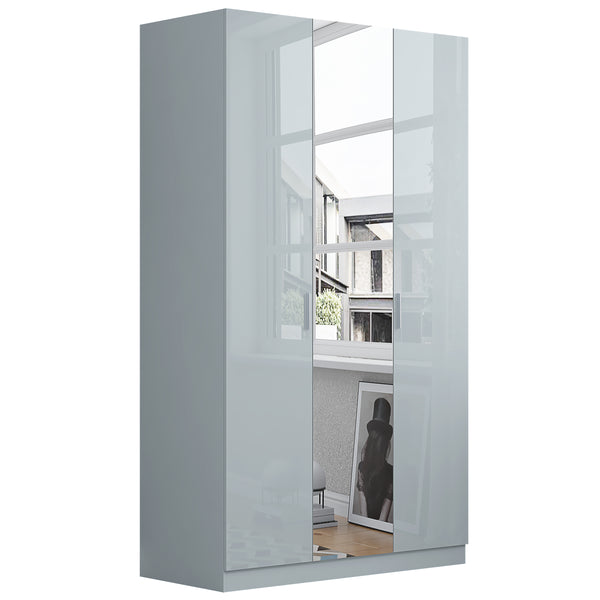 EA322 3 -DOOR DERBY GLOSSY WARDROBE