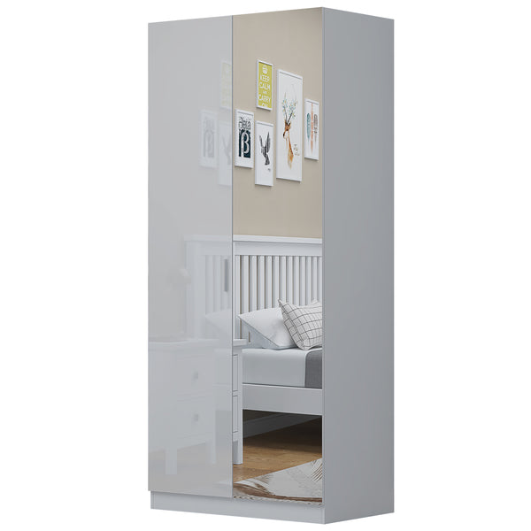 Derby tall 2 Door [ 2 draws inside ]