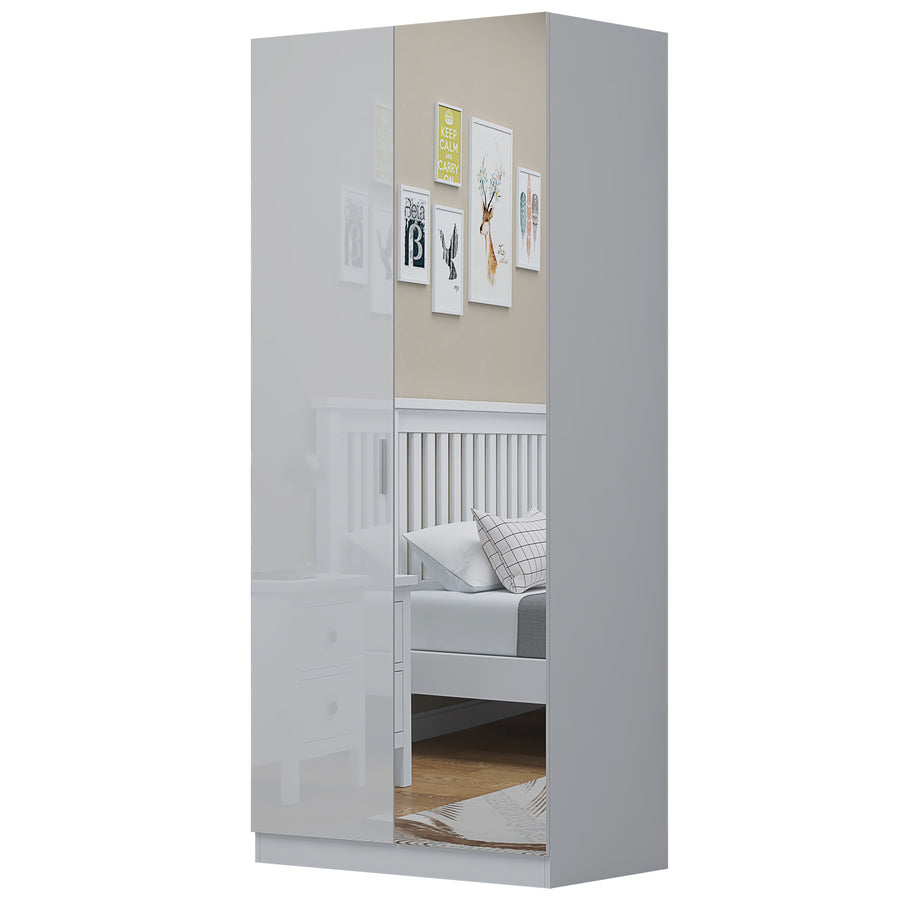 Derby tall 2 Door [ 2 draws inside ]