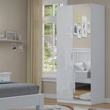 Derby tall 2 Door [ 2 draws inside ]