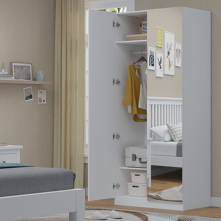 Derby tall 2 Door [ 2 draws inside ]