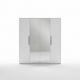 Bella Bedroom Set With 4 Door Wardrobe - White