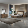 Bella Bedroom Set With 6-Door Wardrobe - Rovere Monte