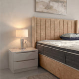Arizona Winged Ottoman Bed