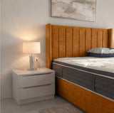 Arizona Winged Ottoman Bed