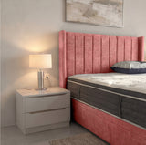 Arizona Winged Ottoman Bed