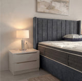 Arizona Winged Ottoman Bed