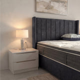 Arizona Winged Ottoman Bed
