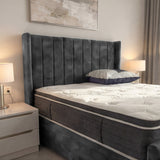 Arizona Winged Ottoman Bed