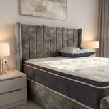 Arizona Winged Ottoman Bed