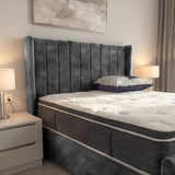 Arizona Winged Ottoman Bed