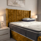 Arizona Winged Ottoman Bed