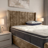 Arizona Winged Ottoman Bed