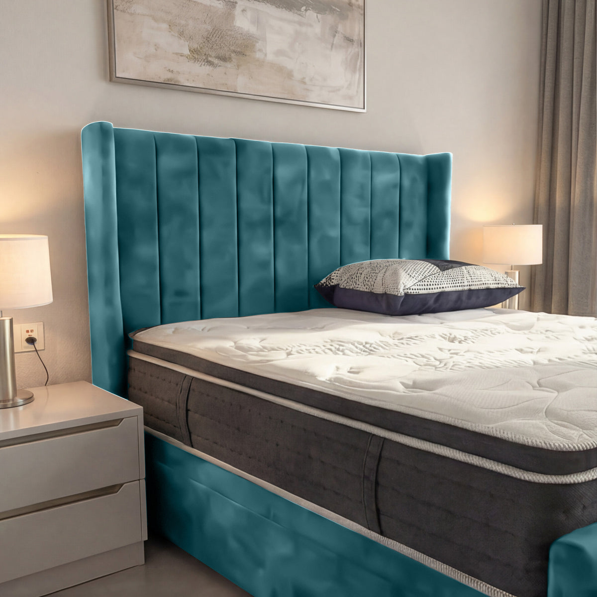 PL08 Plush Soft Velvet Turquoise