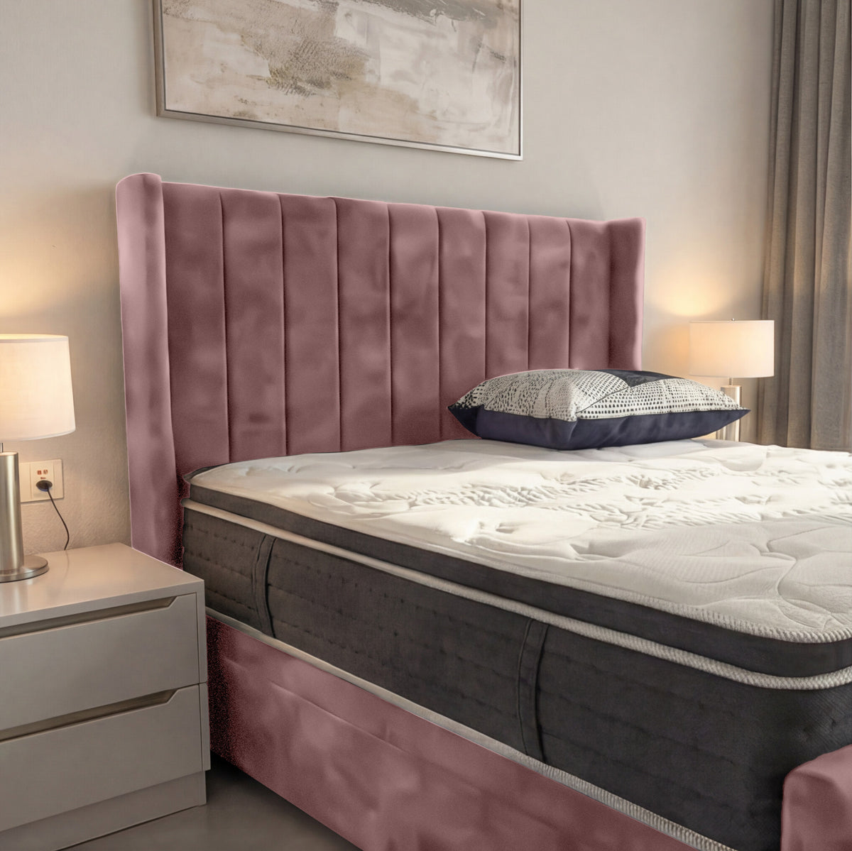 PL12 Plush Soft Velvet Pink