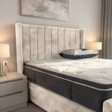 Arizona Winged Ottoman Bed