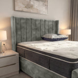 Arizona Winged Ottoman Bed