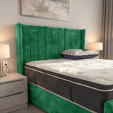Arizona Winged Ottoman Bed