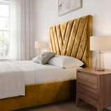 Valentino Designer Upholstered Bed Frame