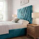 Valentino Designer Upholstered Bed Frame