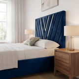 Valentino Designer Upholstered Bed Frame