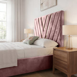Valentino Designer Upholstered Bed Frame