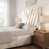 Valentino Designer Upholstered Bed Frame