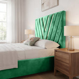 Valentino Designer Upholstered Bed Frame