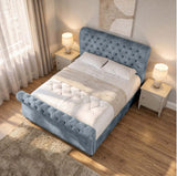 Seinna Swan Upholstered Bed Frame