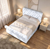 Seinna Swan Upholstered Bed Frame