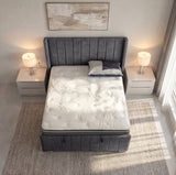 Arizona Winged Ottoman Bed