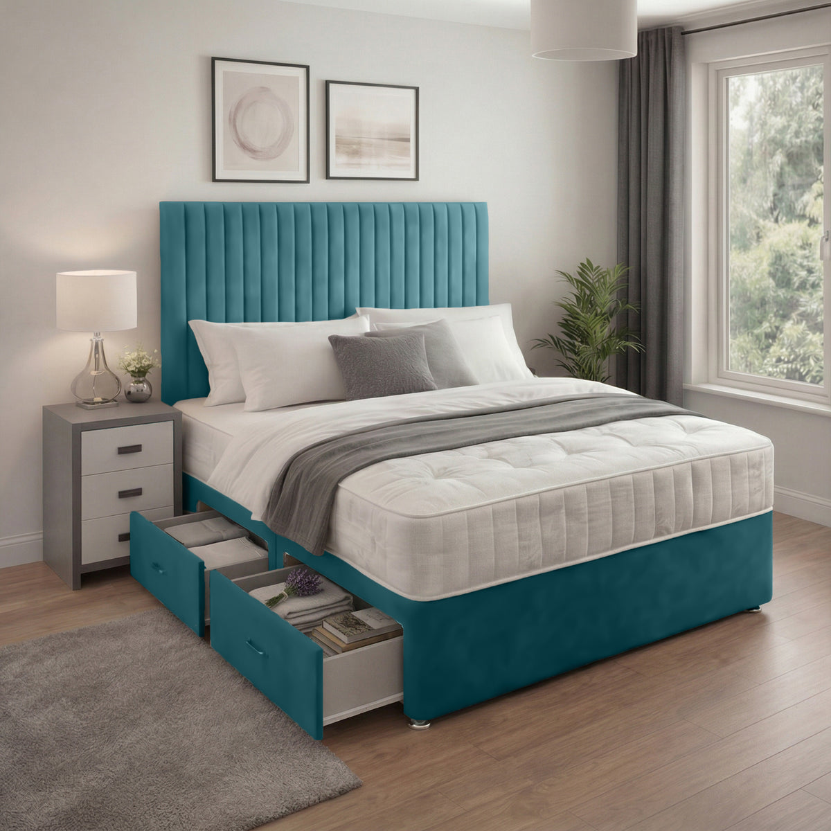 PL08 Plush Soft Velvet Turquoise