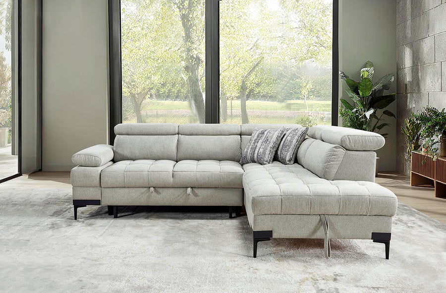 HUGO SOFA (GREIGE)