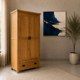 Minessota Bedroom Set - Double bed - 2 Door wardrobe - Dresser - Bedside