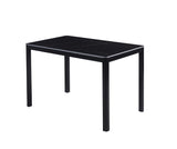 Amber Stone Top Dining Table