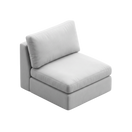 Armless modular unit